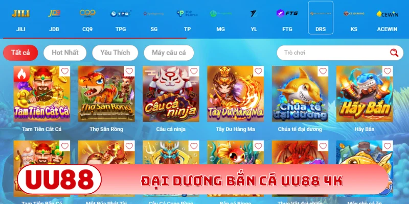 Đại dương bắn cá UU88 4K