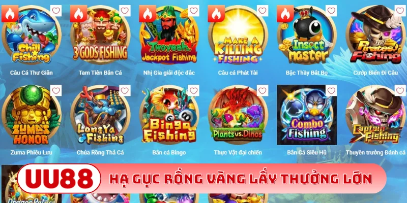 Hạ gục rồng vàng lấy thưởng lớn