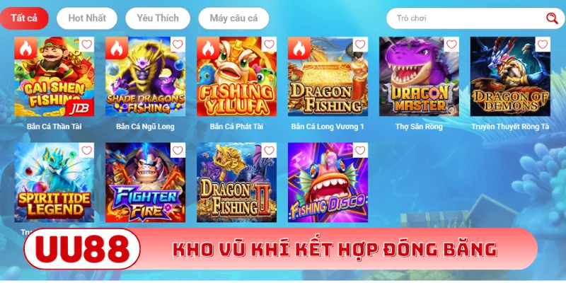 Kho vũ khí kết hợp đóng băng