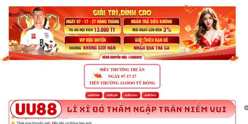 Lì xì đỏ thắm ngập tràn niềm vui
