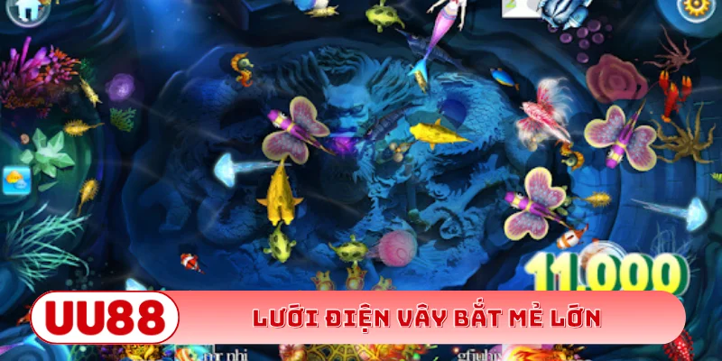 Lưới điện vây bắt mẻ lớn