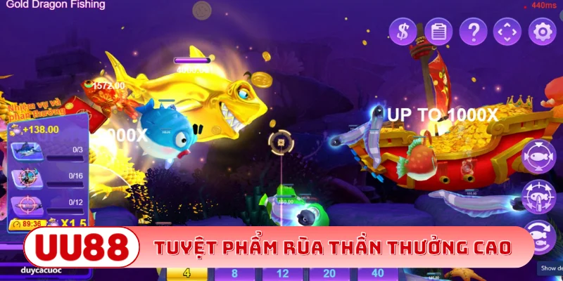 Tuyệt phẩm rùa thần thưởng cao