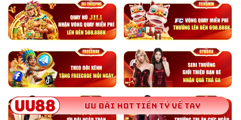 Ưu đãi hot tiền tỷ về tay